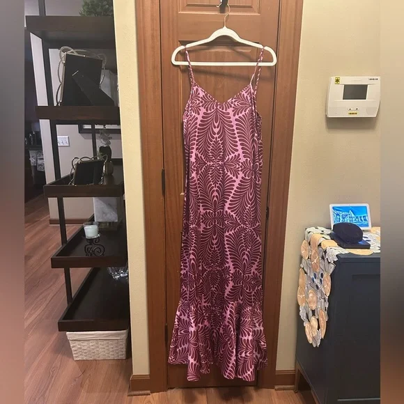 Venus Tassel Tie-Back Maxi Dress Purple Size Small NWOT💗💜 - Picture 6 of 8